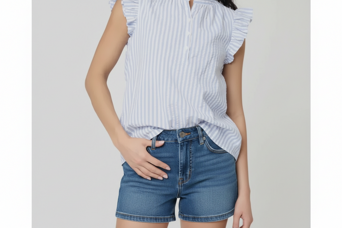 Blue Jean Shorts
