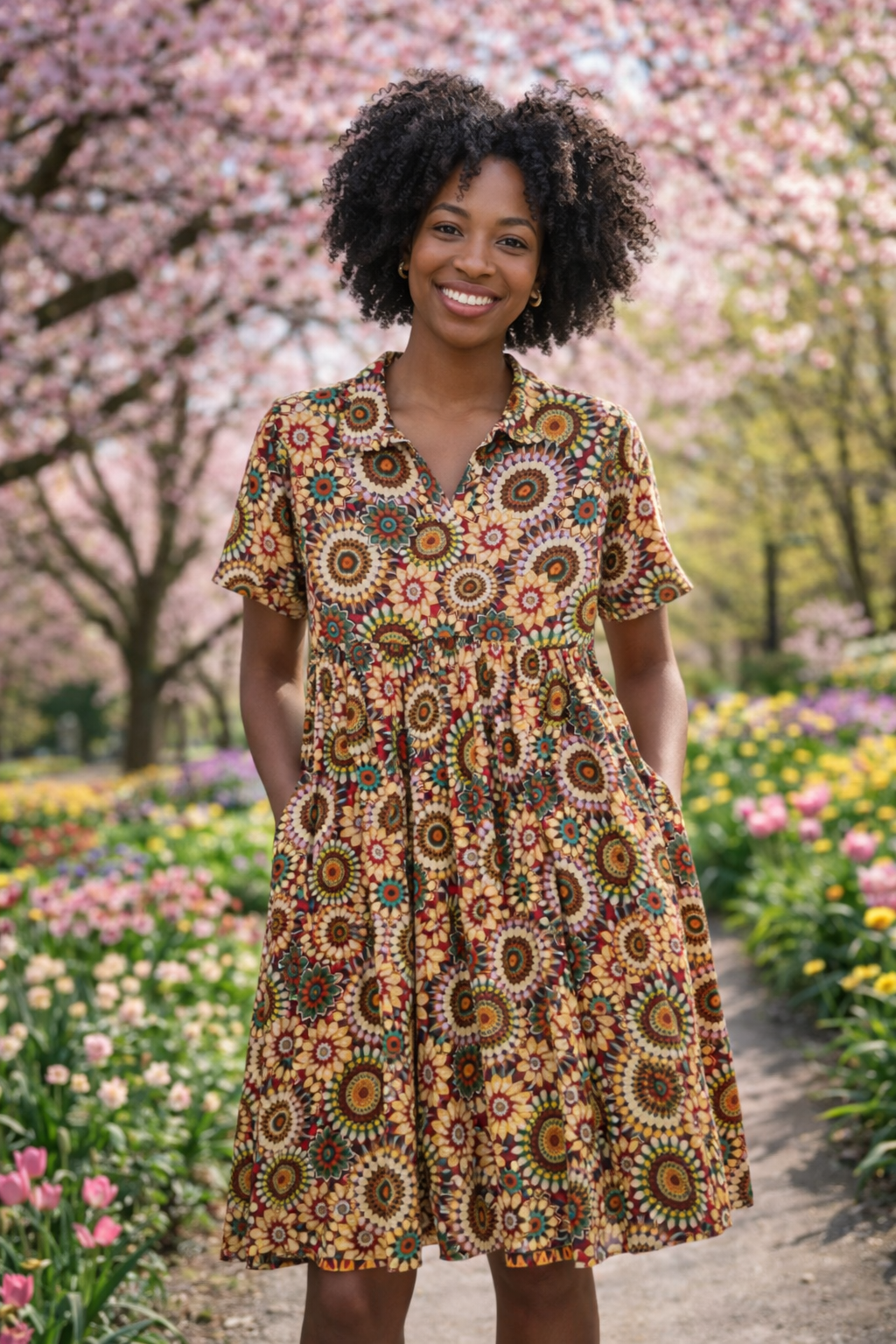 Bright Thoughts Floral Dresses
