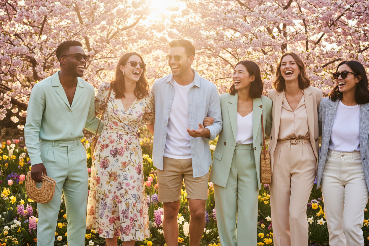 Spring Lifestyle Diverse